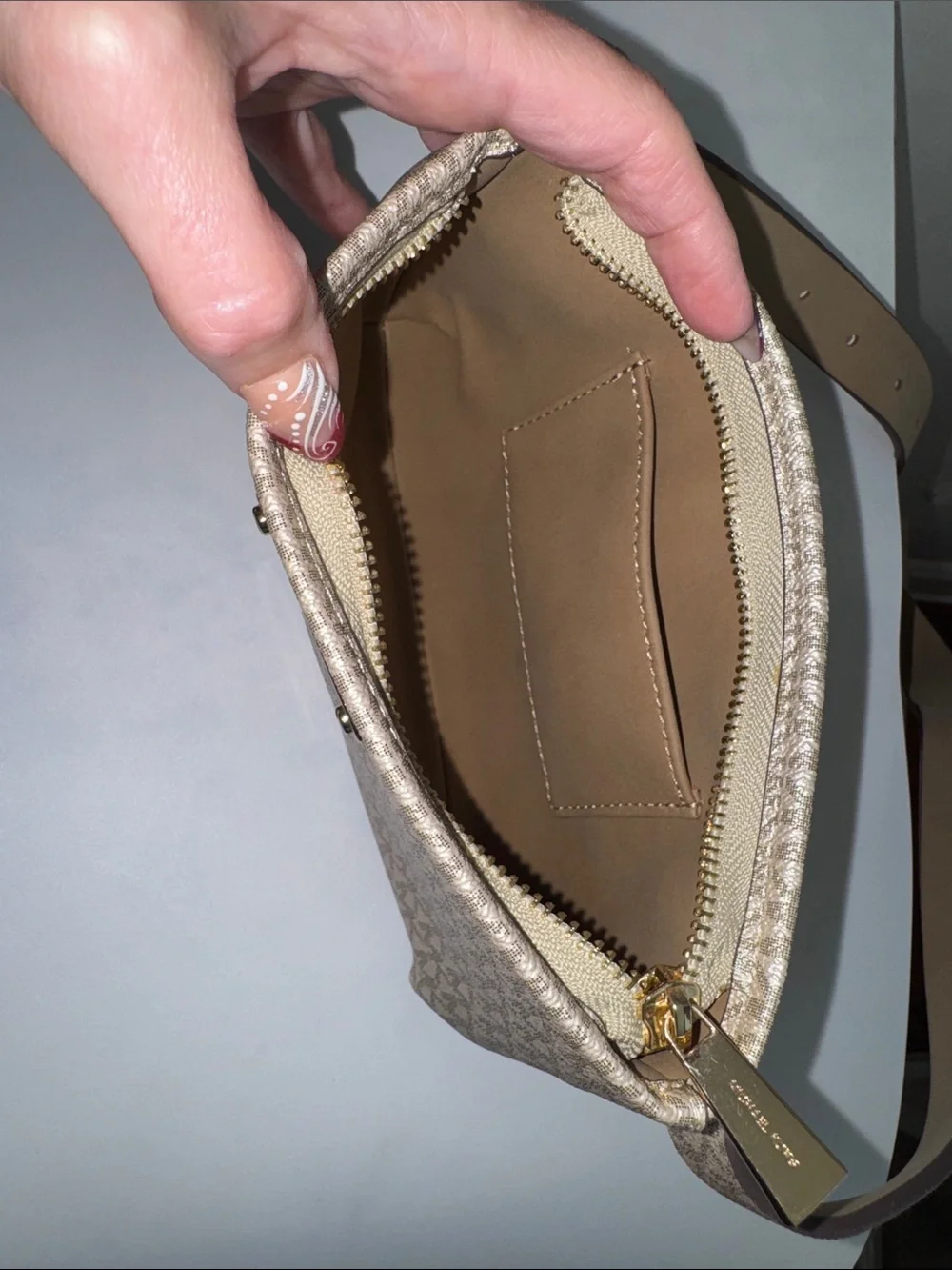 Michael Kors Adjustable Logo Belt Bag/Fanny Pack